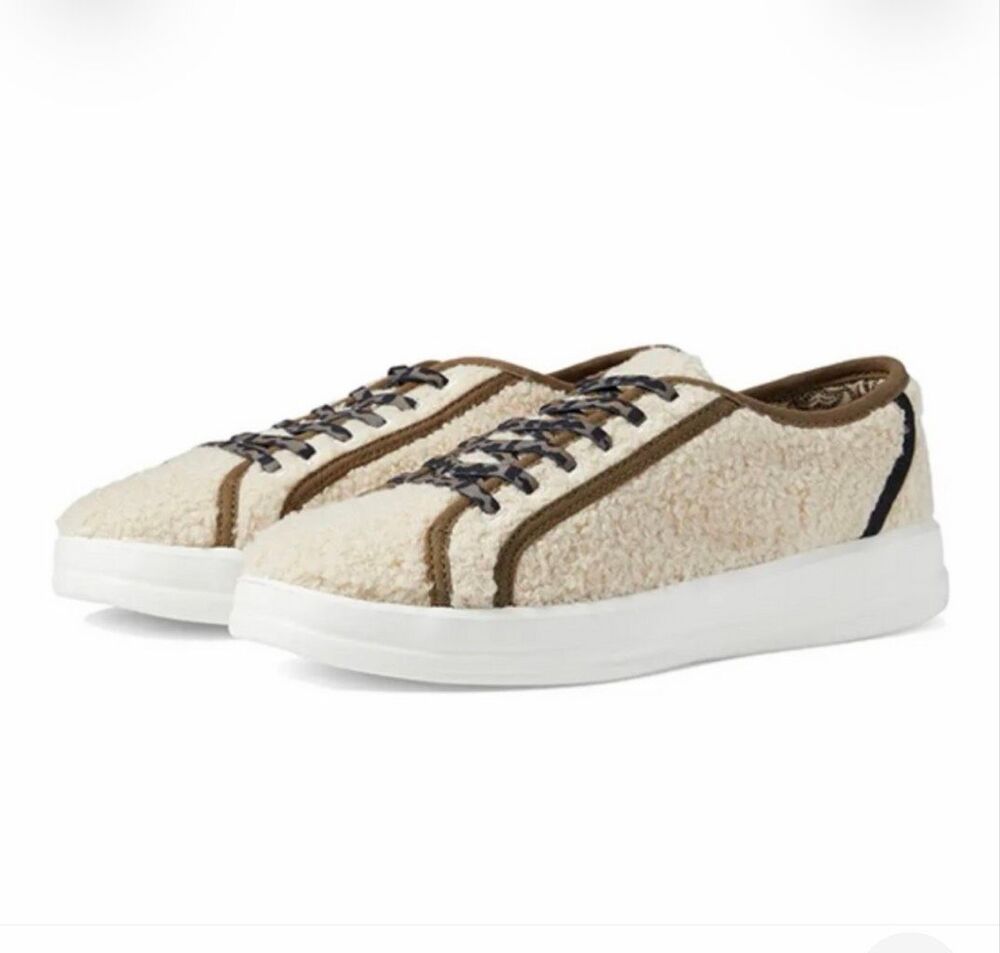 HEY DUDE Marshmallow Karina Sherpa Slip On Sneaker-7